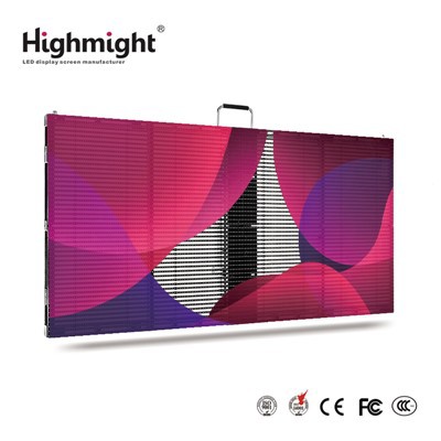Utendørs gjennomsiktig LED -skjerm