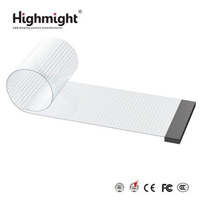 LED-gjennomsiktig krystallfilmskjerm